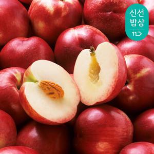[품질보장] 달콤한 백도 맛 경북 햇 신비 복숭아 1kg 13-15과 내외 / 중소과