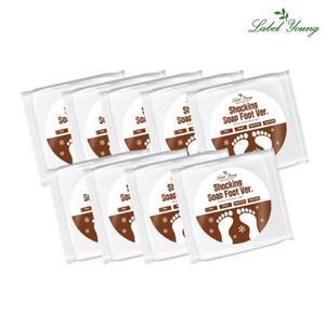 [라벨영][9개 세트] 쇼킹솝 풋버전(발꼬락비누) / 각종 발고민 땀+냄새+각질제거 올인원케어