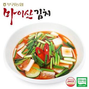 [마이산김치][한국농협김치] 전북 대표김치 마이산 나박물김치1kgx2팩(2kg)