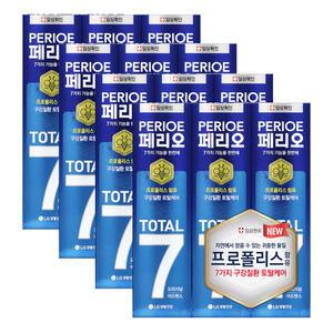 페리오 토탈7 치약 오리지날 120g, 3입, 4개 (총 12개)