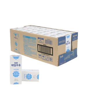 매일우유 멸균우유 200ml 24팩