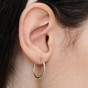 [Hei]태연,이주명, 정유미, 빌리 수아, 이선빈, 안소희, ITZY 류진 착용] light hoop earring