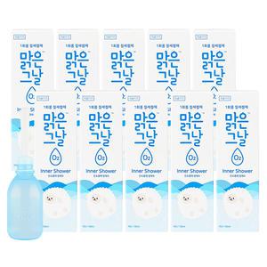 여성 질 청결제 세정제 맑은그날 10개입 분비물 제거 질세정기