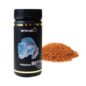 위더스 프리미엄 베타 사료 120ml 플라캇 하프문 코이베타 크라운테일
