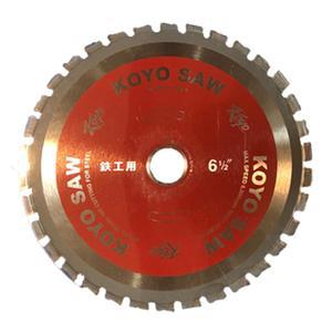 일제 KOYO 충전 원형톱날 철공용 165mm 팁쏘 스킬날 판넬 금속용