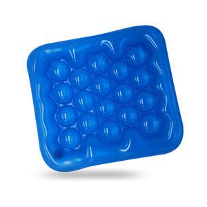 영화 물 공기방석 46x42cm 에어 휠체어방석 파랑색