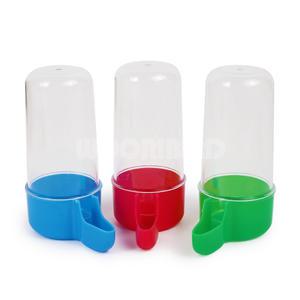 튼튼 대롱물병 200ml(컬러) 앵무새 핀치류 메추리 병아리 소동물 급수기 물통