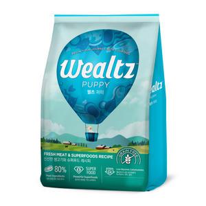 웰츠 강아지사료 퍼피, 2.1kg, 1개