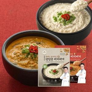 임성근 흑돼지 장단콩 비지찌개 2가지맛 총 16팩 ( 순한맛8팩 + 우거지맛8팩 )