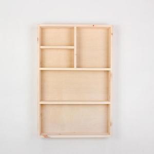 아트박스 디자인엔씨 원목심플슬림다용도선반 WF127 디자인엔씨