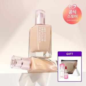 킬커버 하이 글로우 파운데이션 [사은]하이드로메이크업스펀지 대)+크리스탈글램틴트미니 랜덤)