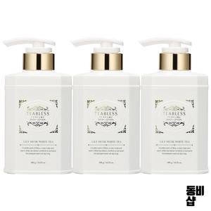 티블레스 바디로션 화이트티 퍼퓸 보습로션 릴리머스크향 480g 3개