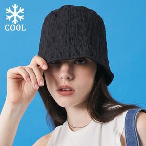 [KOLEAT]여름 쿨링 바스락 마몽 버킷햇 [BLACK]