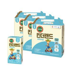 킨더랜드 프리미엄 3단계 190mlx16팩x3박스 (48팩)