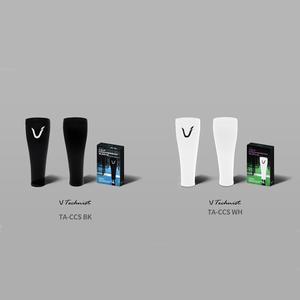 테크니스트 TA-CCS 카프 슬리브 2컬러 블랙 화이트 종아리 블랙 보호대 배드민턴용품 TA-CCS