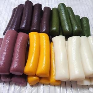 [밀레의공방]30년 명가 국내산 햅쌀 오색 가래떡 떡국떡 1kg 2kg