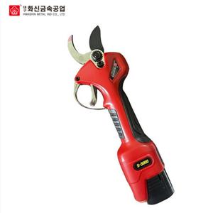 화신 충전전지가위 전동가위 무선 휴대용 S-3000 나무가지 30mm