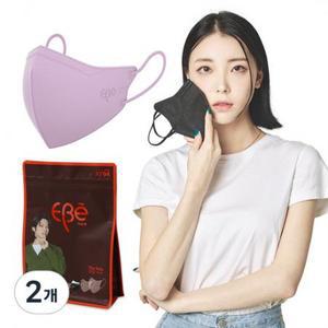 이비에 더세로 새부리형 황사 보건용 마스크 중소형 KF94 30p + 항균 파우치