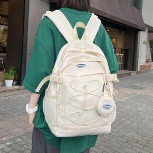 [BZJLOB3C_51IL]아이보리 백팩 예쁜 여성 직장인 대학배낭
