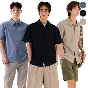 (체이스컬트) 포멀 스트레치 반팔 SHIRT/3Color