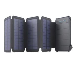 분리형충전기 태양열보조배터리 충전기 휴대용 차박 보조 20000mAh 태양광 보조배터리