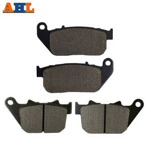 브레이크 패드 AHL 오토바이 전면 뒷좌석 할리 XL50 L883 아이언 XL 883 스포츠스터 커스텀 XL1200 1200 XL