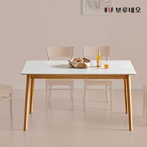 앳홈 위즈 뉴잉 원목 통세라믹 4인용 식탁 테이블_착불