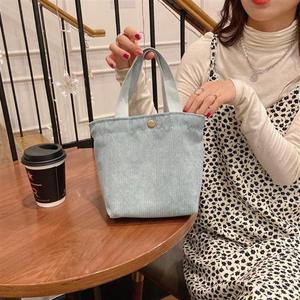 코듀로이 소재 작은 사이즈 데일리 귀여운 미니 가방