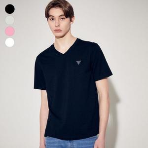 [갤러리아] GUESS S/S [공용] MP2K9431 미니삼각 브이넥 반팔티셔츠
