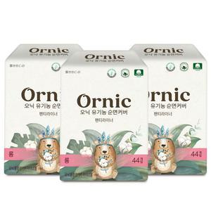 오닉 유기농 라이너 롱 44P X 3팩