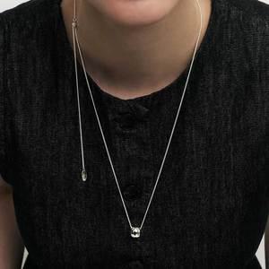 [Hei][박효주 착용] bold ring pendant necklace