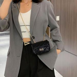 미니 데일리 마이크로 퀼팅 체인 크로스백 폰가방