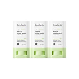 센텔리안24 마데카 더마쉴드 세이프 선스틱 18g 3개(SPF50+ PA++++) 24H 촉촉 쿨링효