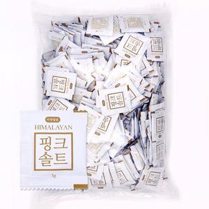 자연담은 히말라야 핑크솔트 3g 330개 일회용 소금 1kg