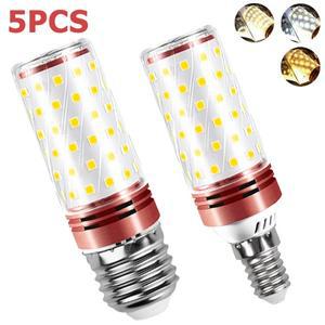 침실 장식용 LED 램프 쿨 웜 뉴트럴 화이트 LED 콘 라이트 E27 E14 20W 16W 12W 110V 220V 5 개/로트