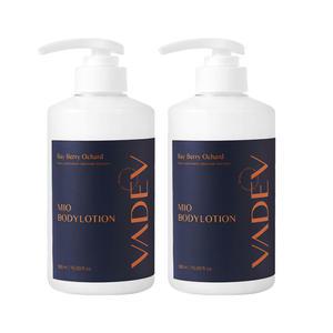 바디브 미오 퍼퓸 바디로션 500ml 2개 베이베리 오차드