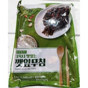 양념깻잎지 반찬단지 냉장 1Kg 10개