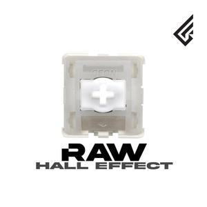 Geonworks RAW HE 스위치 마그네틱 RGB 라이트 가이드 컬럼 40/50/60gf Wooting 키보드 용  선형 홀