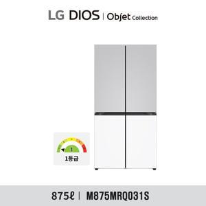 LG 디오스 오브제냉장고 875L M875MRQ031S (그레이/화이트)