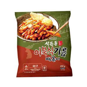 [장보기]석관동 이북식 기름 떡볶이 450g, 1개