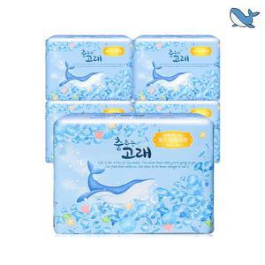 춤추는고래 대용량 생리대 대형 20P X 5팩 (100매)