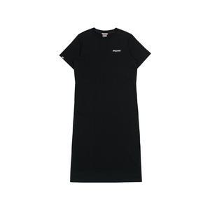 디스커버리 여성 롱 반팔 원피스 DWOP92043BKS