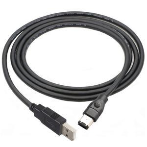 파이어와이어 커넥터 수-USB 2.0 수 어댑터  케이블, 노트북 코드, IEEE 1394 6 핀 1.2m, 3/4 m