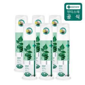 덴티스테 뉴 플러스화이트 펌프형치약 120g x 6개