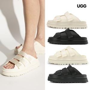 [UGG] 어그 골든 글로우 슬라이드 플랫폼 키높이 슬리퍼 블랙 아이보리 택일