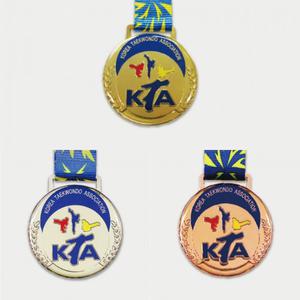 상아기획 KTA 에폭시메달 7cm - 금, 은, 동