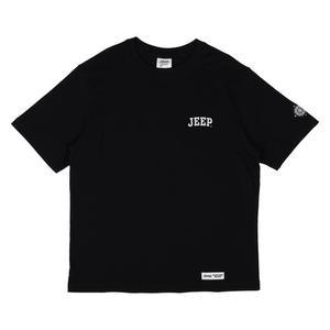 JEEP 25S/S 대문자와펜 반팔티셔츠 JQ6TSU156-블랙
