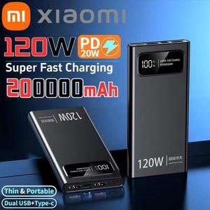 대용량 초고속 충전기 모바일 모든 PD 120000mAh 66W 캠핑용 보조배터리