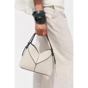 [국내배송]자라 ZARA 콘트라스트 캔버스 미니 토트백871629