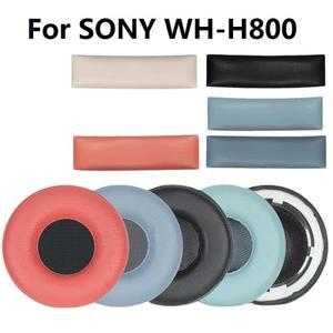 소니 WH-H800 헤드폰 교체용 이어 패드 wh h800 커버 귀마개 베개 쿠션 헤드밴드 고무